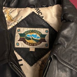 Black Rock Creek Leather Jacket